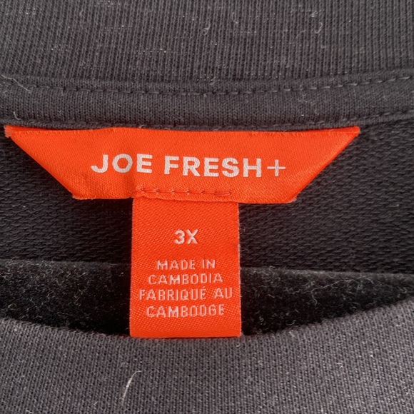 Joe Fresh Women’s plus size black muscle shirt - size 3XL - Picture 2 of 4